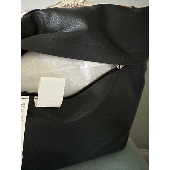 Cowhide Patchwork Decorative Pillow Cover colorful fun unique bright 18” - Picture 10 of 16